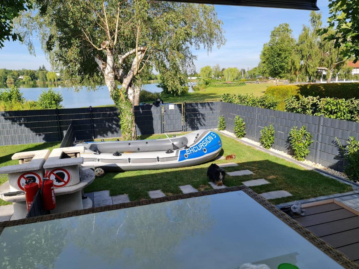 Ferienhaus Am See Hungen Exteriér fotografie