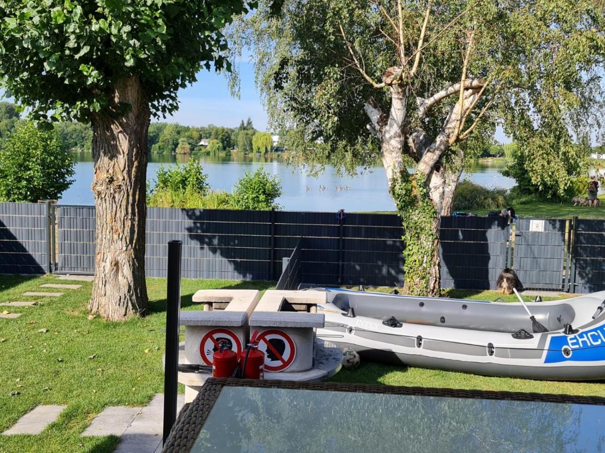 Ferienhaus Am See Hungen Exteriér fotografie
