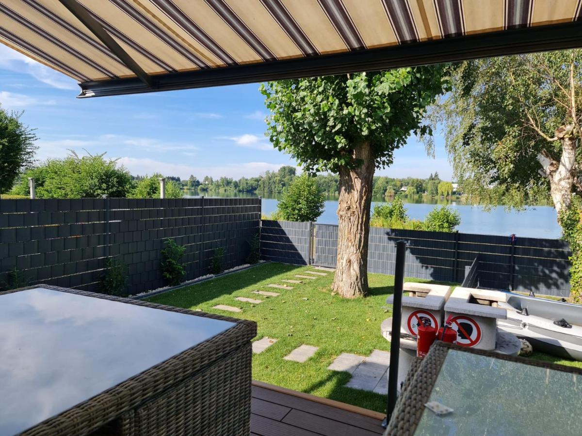Ferienhaus Am See Hungen Exteriér fotografie