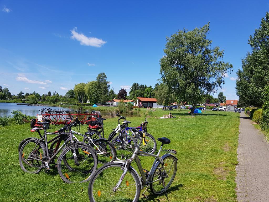 Ferienhaus Am See Hungen Exteriér fotografie